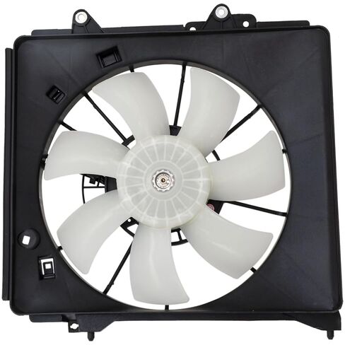 Replacement Cooling Fan Assembly Driver Side fits Honda Fit 2009-2013 1.5L I4 Base Hatchback in Saudi Arabia