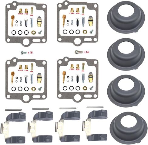 Yamaha600 FJ600 motorcycle carburetor repair kit 1984-1985 FJ 600 carburetor rebuild kit (repair kit,float,Diaphragm) in Kuwait