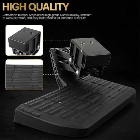 75302-01A خطوة السرير الخلفي القابلة للسحب تناسب خطوة الباب الخلفي للشاحنة Ford F150 2006-2014 القابلة للطي (باستثناء نماذج Flareside) in Kuwait