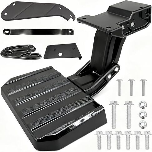 VPC3Z-17A958-D Compatible Bed Step, Retractable Truck Side Step for 2023 2024 2025 Ford F-250 F-350 Super Duty, Left Driver Side, Folding Aluminum Alloy Bedstep in Saudi Arabia