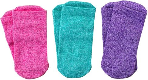 جوارب الحبار جوارب قطنية للرضع والأطفال الصغار | جوارب للكاحل مقاومة للانزلاق، تتميز بخزان سمك القرش | الولايات المتحدة العمر 2T-3T كلاريسا in Kuwait