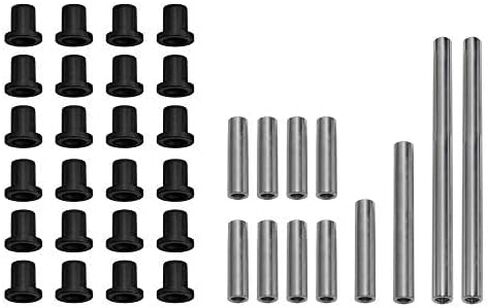 SuperATV Heavy Duty UHMW A-Arm/Control Arm Bushing Kit for OE Arms for Polaris Ranger 1000 Diesel/Crew (2015-2018) - Front and Rear - Stronger Than Stock With Lower Wear in Kuwait
