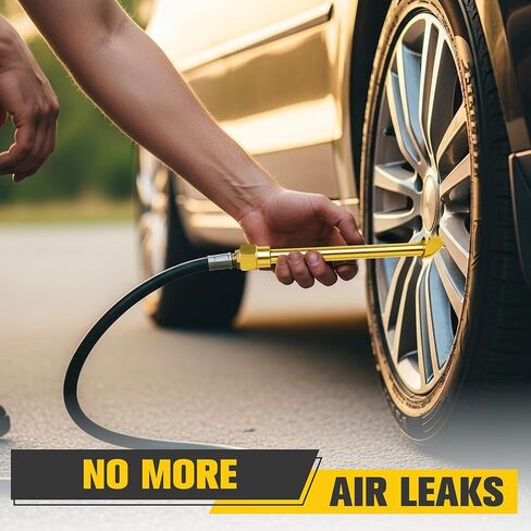 مجموعة ظرف هواء متصل ثنائي الاتجاه، ظرف هواء للإطارات، ملحقات ضاغط الهواء، ظرف منفاخ الإطارات، خيط أنثى 1/4 بوصة، اقتران مزدوج الأطراف NPT، لنفخ الإطارات in Kuwait