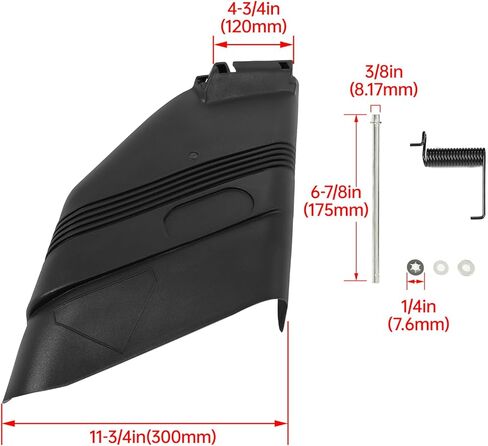 درع عاكس مقاس 42 بوصة مع مجموعة أدوات التثبيت 130968 532130968، بديل لـ Craftsman OEM in Kuwait