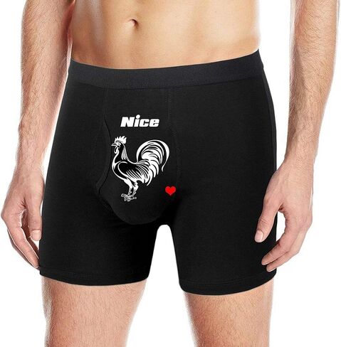 Lovedusts Men's Underwear Boxers Briefs - Rooster cock in Saudi Arabia