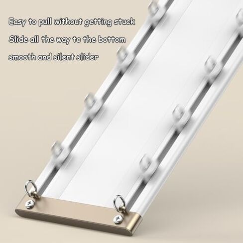 Double Row Curtain Track Silent Heavy Duty Drop Ceiling for Curtains-Room Divider,Ultra-Thin Aluminum Curtain Track - Silent Curtain Rod with Strong Load-Bearing Capacity, 15.1FT/460CM Ceili in Saudi Arabia