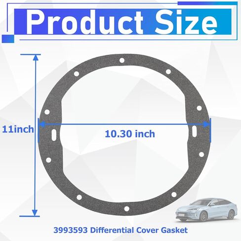 أغطية ذات 10 فتحات 3993593 حشية غطاء تفاضلي، لـ GM 8.2 بوصة و8.5 بوصة وGM 8.625 بوصة. متوافقة مع Motive Gear. in Kuwait