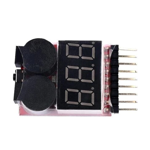 1-8S يبو/ليثيوم أيون/Fe بطارية الجهد 2 IN1 تستر إنذار الجهد المنخفض الجرس in Kuwait