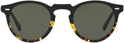 Oliver Peoples OV5217S 1178P1 شمس أسود/سلحفاة جريجوري بيك صن مستدير، سلحفاة سوداء، متوسط in Saudi Arabia