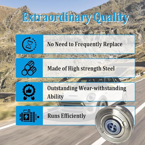 11238638614 موازن مثبط بكرة العمود المرفقي متوافق مع 2015-2018 BMW F46 F45، لـ 2014-2020 Mini Cooper F54 F60 F55 F56 F57 Replact # 11232384185,11238602799,11238638613 in Kuwait