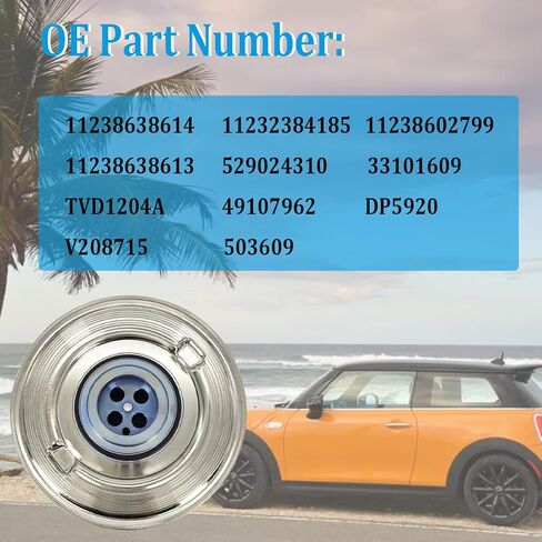 11238638614 موازن مثبط بكرة العمود المرفقي متوافق مع 2015-2018 BMW F46 F45، لـ 2014-2020 Mini Cooper F54 F60 F55 F56 F57 Replact # 11232384185,11238602799,11238638613 in Kuwait