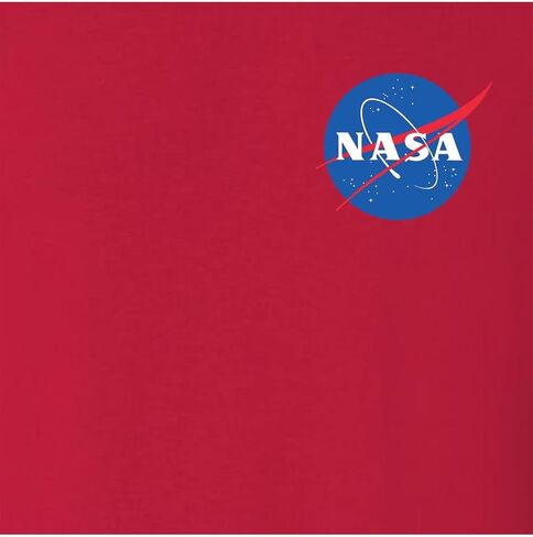 Go All Out NASA Blue Meatball Left Chest Logo Mens Youth Sweatshirt Crewneck in Saudi Arabia