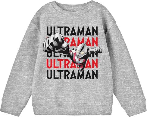 سويت شيرت رياضي شبابي منقط بأكمام طويلة ورقبة دائرية وأكمام طويلة من Bioworld Ultraman in Saudi Arabia