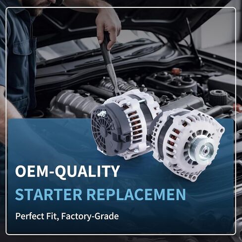 8301N Alternator 160Amp High Output Compatible with 2007-2014 Chevy Tahoe, Suburban, Silverado 1500 2500 3500, GMC Yukon, Sierra Cadillac Escalade Replace 15093928, 15857608, 15905871, 25877026 in Saudi Arabia