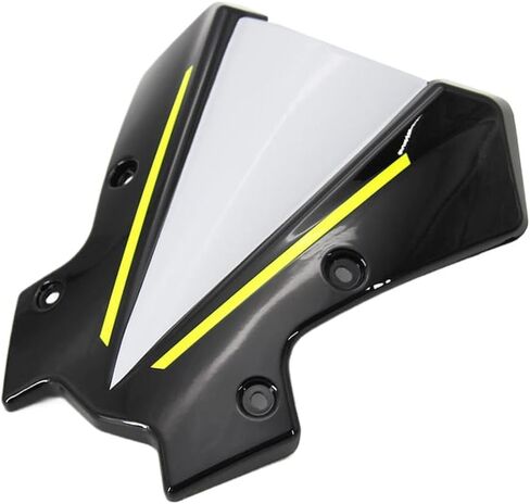 عاكس هواء للزجاج الأمامي للدراجات النارية متوافق مع Z 900 Z 650 Z900 Z650 2020 (أسود ساطع) in Saudi Arabia