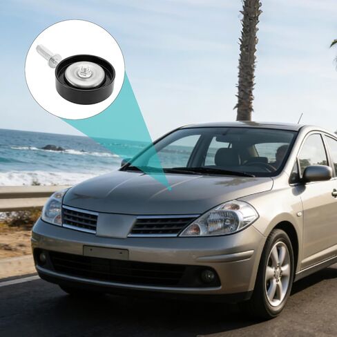 11925-31U0C حزام محرك بكرة المهمل قابل للتعديل (3.0L 3.5L V6) لنيسان ألتيما 2002-2006، مورانو 2003-2007، كويست 2004-2010، ماكسيما 1995-2008، لإنفينيتي I35 2002-2004، I30 1996-2001 in Saudi Arabia