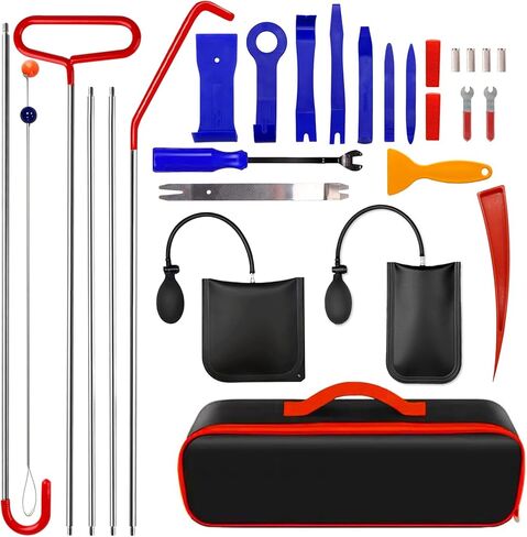 أدوات إصلاح محمولة ستانلس ستيل، 65 بوصة، 24 قطعة in Kuwait