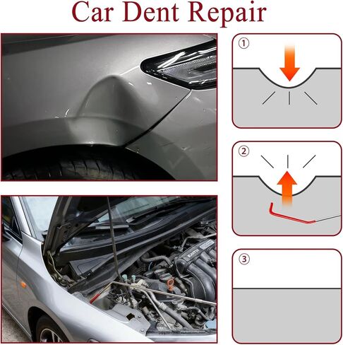 أدوات إصلاح محمولة ستانلس ستيل، 65 بوصة، 24 قطعة in Kuwait