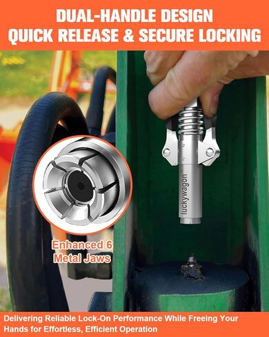 قارنة توصيل الشحوم أطراف مسدس الشحوم المطورة بمقبض مزدوج غير قابل للانزلاق، قارنة الشحوم سريعة التحرير ذات الضغط العالي، تركيبات الشحوم زيرك ذات 6 فكات متوافقة مع جميع مسدسات الشحوم in Kuwait