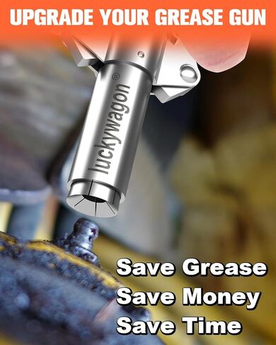 قارنة توصيل الشحوم أطراف مسدس الشحوم المطورة بمقبض مزدوج غير قابل للانزلاق، قارنة الشحوم سريعة التحرير ذات الضغط العالي، تركيبات الشحوم زيرك ذات 6 فكات متوافقة مع جميع مسدسات الشحوم in Kuwait