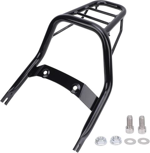 Motorcycle Rear Luggage Rack Heavy Duty Storage Shelf Bracket Cargo Carrier Tail Rack for Monkey 125 2018 to 2024 Anodized Iron 22mm 16mm Pipes in Saudi Arabia