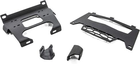 SuperATV Winch Mounting Plate for 2016-2020 Polaris RZR S 1000 | 2019-2020 Polaris RZR S4 1000 | Compatible with Many OEM and Aftermarket Winches | No Drilling Required in Saudi Arabia