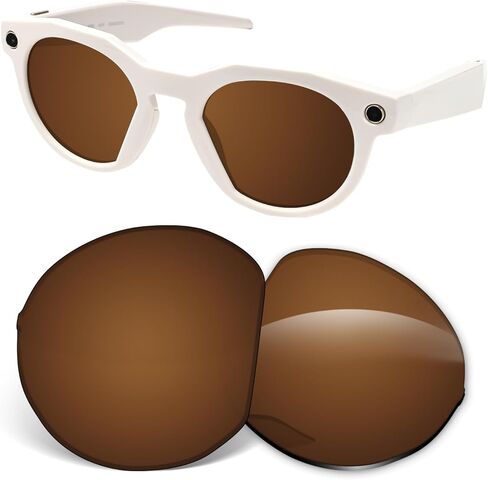 عدسات بديلة 1.5 ملم متوافقة مع النظارات الشمسية الذكية Oakley Meta HSTN OW8002 مقاس 51 ملم، مضادة للخدش in Kuwait