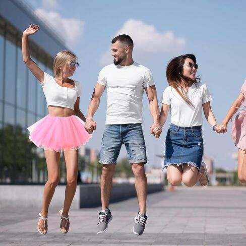 Pink Tutu for Adult Pink Tutu Skirt for Women Elastic Tutus Dress for Women 5 Layered Tulle Dress in Saudi Arabia