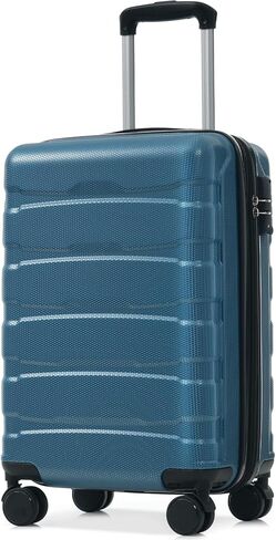 Merax 28 Inch Checked Luggage, Expandable Hardshell Suitcase with Spinner Wheels TSA Lock, Lightweight Scratch-Resistant ABS for Business Travel, Weekend Trips, Long Vacations in Saudi Arabia