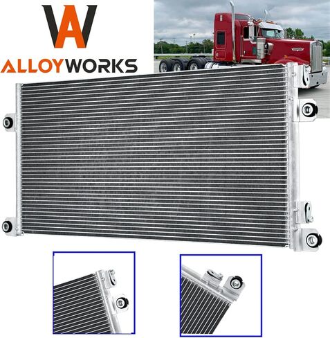 ALLOYWORKS OE# 22314813 3092918 21095290 AC Condenser Fit Volvo VNL VNM VHD VAH Mack CXU GU4 in Saudi Arabia