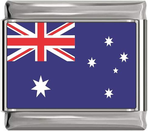NewCharms Australia Flag Italian Charm in Saudi Arabia