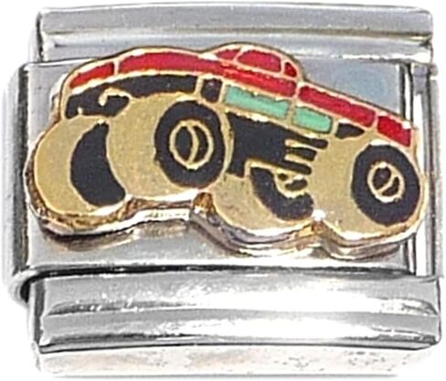 NewCharms Red Monster Truck Italian Charm in Saudi Arabia