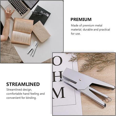 Metal Handheld Stapler, Labor-Saving Plier Stapling Tool, Compact Office Binding Machine for Desktop File and Document Stapling in Kuwait