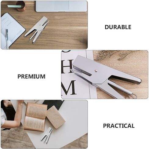 Metal Handheld Stapler, Labor-Saving Plier Stapling Tool, Compact Office Binding Machine for Desktop File and Document Stapling in Kuwait