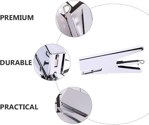 Metal Handheld Stapler, Labor-Saving Plier Stapling Tool, Compact Office Binding Machine for Desktop File and Document Stapling in Kuwait