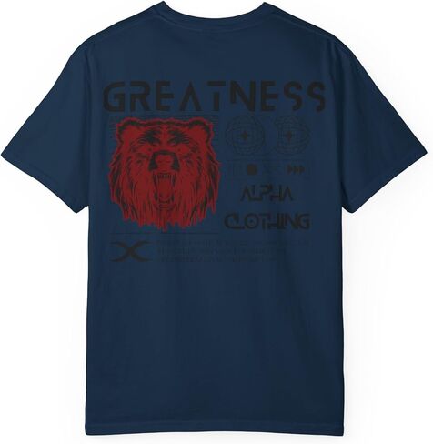Greatness Alpha Clothing. Power is Earned in Silence, Shown in Action. Strength Doesn't Ask for Permissio in Saudi Arabia