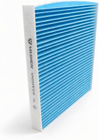 فلتر هواء المقصورة CF10134 لتدفق الهواء السلس وترشيح درجة H11، مناسب لسيارة Honda Accord 2003-2020، CRV 2007-2016، Civic 2006-2012، Odyssey Pilot Passport Ridgeline - وسائط مركبة باللون الأزرق السماوي in Kuwait