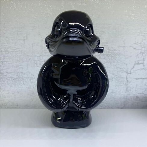 زخرفة غطاء محرك السيارة المطاطي الغاضب، أشياء لطيفة لتزيين السيارة (أسود) in Kuwait