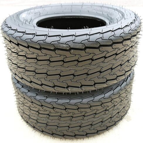 إطار مقطورة قارب ممتاز Forerunner QH503 - 20.5X8.00-10ST 20.5X8.00X10 نطاق تحميل E LRE 10 طبقات BSW جدار جانبي أسود، مجموعة من 4 in Kuwait