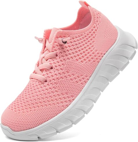 أحذية الأطفال الصغار للأولاد والبنات أحذية رياضية للتنس قابلة للتنفس والمشي والجري وغير قابلة للانزلاق وبدون قطرة حافي القدمين سهلة الارتداء في الهواء الطلق للأطفال الصغار الكبار in Kuwait