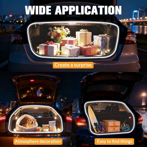 dibms 177 "الحث المغناطيسي الديناميكي المتدفق أدى شريط إضاءة صندوق السيارة، عالمي مرن IP65 مقاوم للماء سيليكون قابل للقص 12 فولت إضاءة محيطة داخلية للسيارات سيارات الدفع الرباعي والشاحنات البيضاء in Kuwait