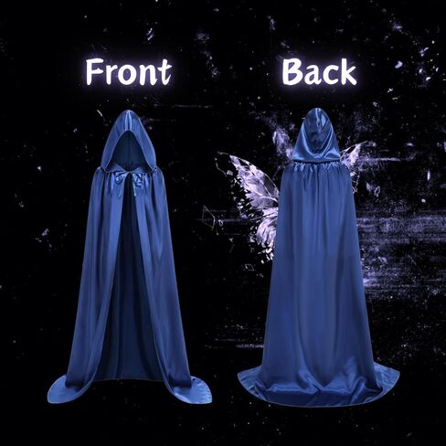 LMYOVE Unisex Cloak with hood,Halloween Christmas Hooded Cape Cosplay Costume Dress Up Party Adult Robe for Men Women in Saudi Arabia