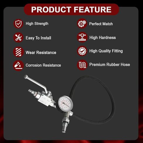 High Pressure Oil System IPR Air Test Tool Special Kit Compatible with Ford Powerstroke Diesel 6.0L/7.3L Engine in Kuwait