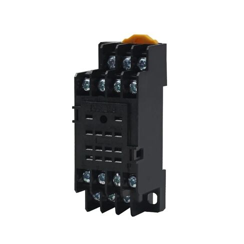 مرحل MY4P HH54P MY4NJ لفائف عام DPDT مفتاح مرحل كهرومغناطيسي صغير صغير مع قاعدة مقبس LED 36 فولت تيار مستمر in Saudi Arabia