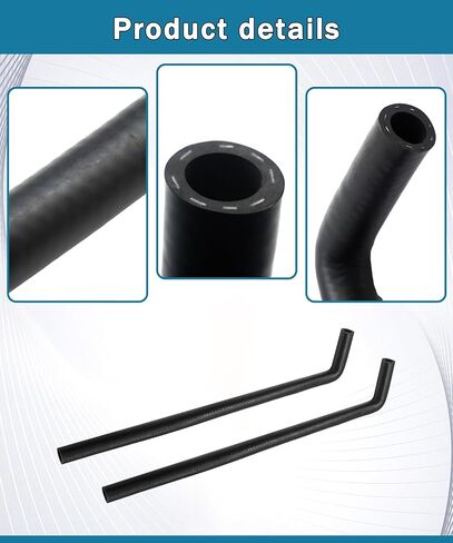 2Pack 551065 ID 5/8" 90 Degree Elbow Coupler Hose, 4 Inch x 24 Inch Long LS Swap Heater Hose in Saudi Arabia