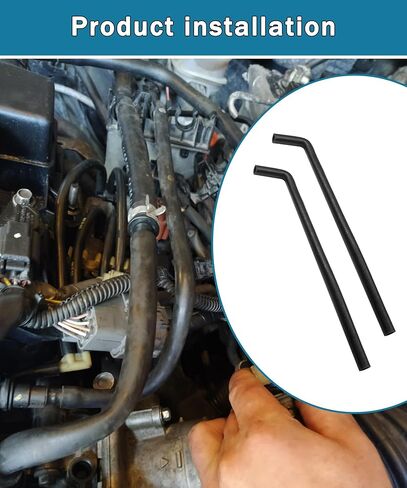 2Pack 551065 ID 5/8" 90 Degree Elbow Coupler Hose, 4 Inch x 24 Inch Long LS Swap Heater Hose in Saudi Arabia