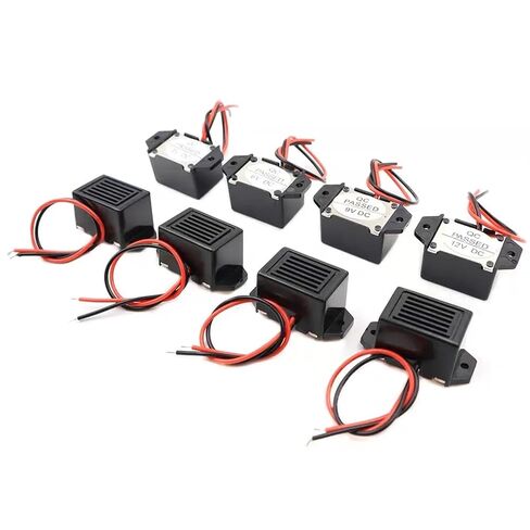 5PCS Alarm Buzzer DC 12V 85dB Electronic Alarm Buzzers Constant Tone in Kuwait