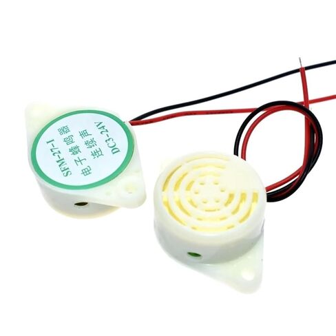 95DB Alarm High-Decibel DC 3-24V 12V Electronic Buzzer Beep Alarm Intermittent Continuous Beep(Continuous sound-01) in Saudi Arabia
