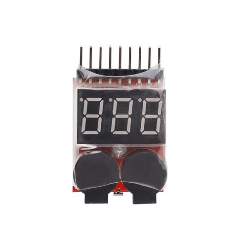 1-8S يبو/ليثيوم أيون/Fe هليكوبتر طائرة قارب الخ بطارية الجهد 2 IN1 تستر الجهد المنخفض صفارة إنذار in Saudi Arabia