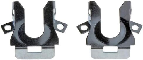 KarParts360 For Lincoln Town Car 1990-1997 Headlight Retainers | Steel | Chrome Finish | Clip Fastener Type | 0.125 Inches Fastener Hole Size in Saudi Arabia